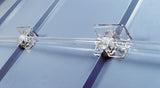 Original Standing Seam Stand Alone Guard & Snow Retention System - Clear
