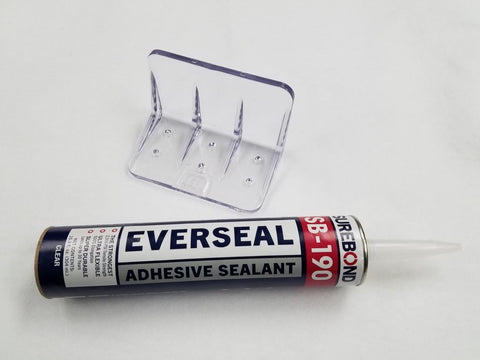 Spring 2025 Special - Adhesive Mount - 100 Clear Universal Guards + 12 Cartridges of SB-190 Adhesive